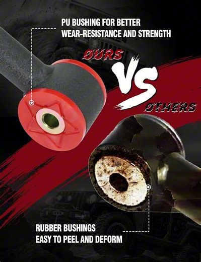 Front Upper Control Arms for 2002–2007 Jeep Liberty KJ