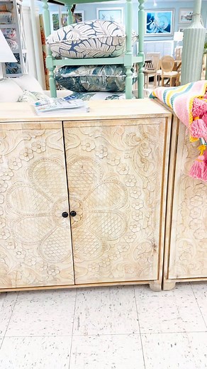 These versatile coastal cabinets look stunning together or solo— and right now, they’re BOGO 50% OFF along with many other items!! Come check out the showroom for more! #AtlanticFineFurniture #Spacecoast #BlackFridaySale #melbournefl #coastalfurniture | Atlantic Fine Furniture & Mattress