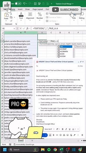 Email Merge 🔥 in Excel in Seconds | Send Bulk Personalized Emails Without VBA #excel #email