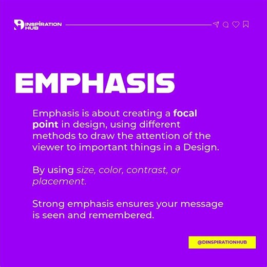 Design Elements - EMPHASIS