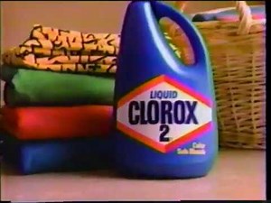 Liquid Clorox 2 - Color Safe Bleach Commercial (1989)