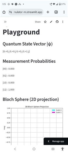 Interactive Quantum Playground