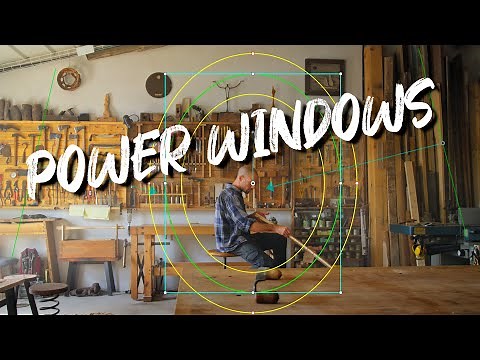 Cómo usar las ventanas en DaVinci Resolve 17 | AC Color Grading