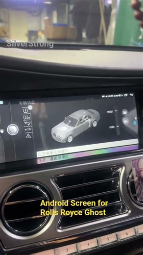 Android Panel for #rollsroyceghost #rollsroycecar #rollsroycedubai #rollsroycephantom8 remain system