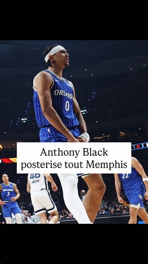 Excuse moi Anthony Black je savais pas que tu avais ça dans les jambes #basketball #nba #orlandomagic #anthonyblack #leroleplayer