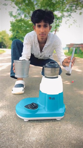 Abhar Aluminium Mortar & Pestle Vs Electronic Mixer grinder unboxing 😱