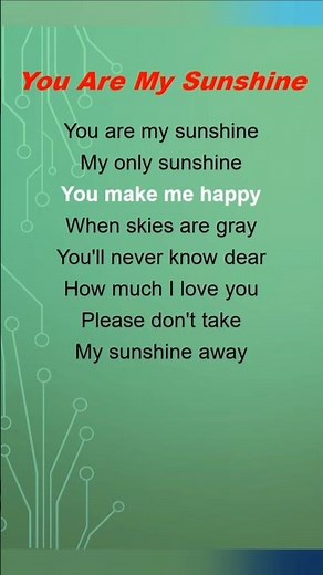 🌼 You Are My Sunshine – Full Lyrics | Christina Perri #YouAreMySunshine #Lyrics