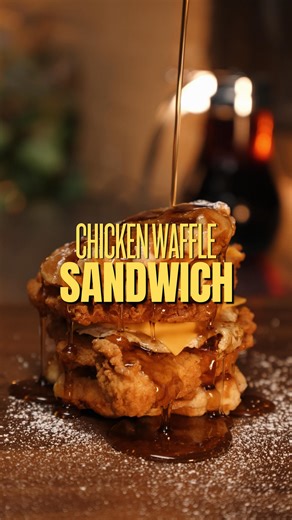 Kendall’s Grill 🍔 on Instagram: "Waffle Chicken Sandwich — Served All Day #kendallsgrill #yeahthatgreenville #chickenandwaffles"