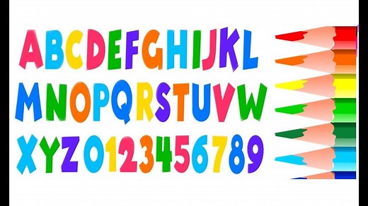 ALFABETO DE CORES → Lista Completa de Cores de A-Z