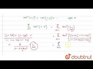 `cot^(-1)(2*1^(2))+cot^(-1)(2*2^(2))+cot^(-1)(2*3^(2))+... "upto "infty` is equal to