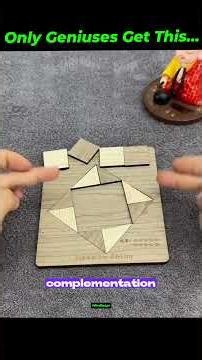 Only Geniuses Can Fit This Cube In One Try 🧊 #puzzleshorts #puzzlelovers #braintrippin
