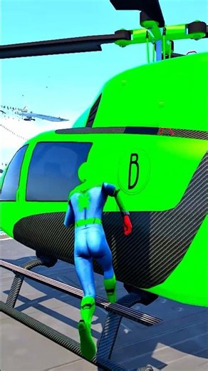 GTA 5 Epic Water Ragdolls Spiderman Jump/Fails Ep 7 #shorts