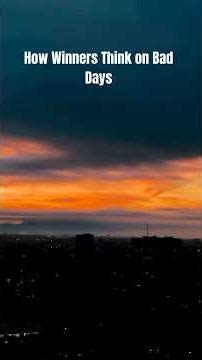 How Winners Think on Bad Days | Discipline Over Motivation #motivation #mindset #discipline