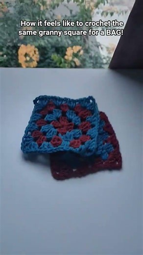 GRANNY squaress #crochet #grannysquare #short