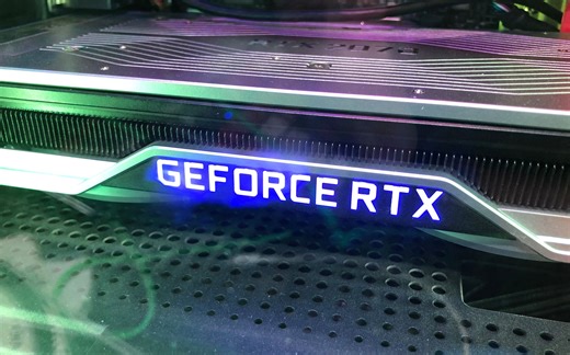 公版英伟达显卡RGB灯效