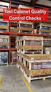 We want your tool cabinet to be flawless when it arrives, the way you'd expect. That’s why every cabinet is fully inspected by our manufacturing partner in Canada. After receiving a shipment of cabinets, we re-inspect at least one cabinet per SKU at our fulfillment center in Grand Rapids, Michigan. #tektontools #Tekton #handtools #quality | TEKTON