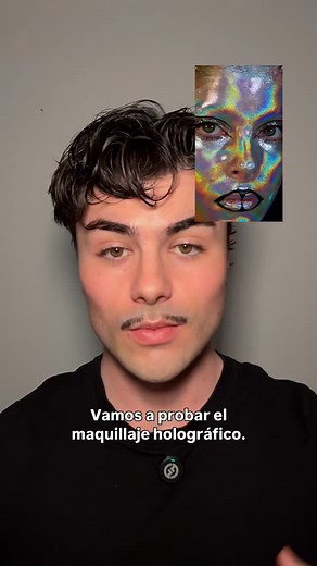 Holographic Makeup 🪩✨ what do you think? | Álvaro ©