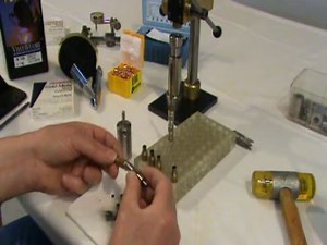 Reloading rifle ammunition.