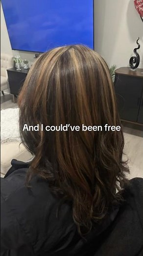 chunky highlight inspo #chunkyhighlights #highlights #hair #hairinspo