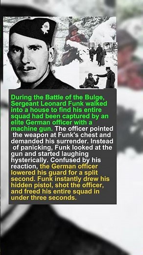 The Soldier Who Laughed in the Face of Death