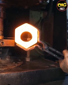 Huge Production of Hex Nut Bolt | Deep Manufacturing Process #nuts #nutball #omg #omgfact #iron #ironwork #factory #steel #viralvideo | OMG Fact