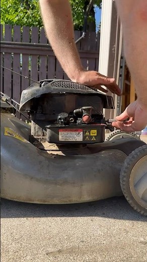 Carb cleaning on a Briggs and Stratton Craftsman Mower! #canwefixit
