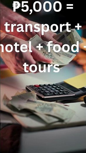 ₱5,000 Philippine Travel Challenge Real Budget Br