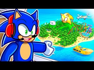 Spending $8,592,732 Building A SONIC ISLAND In Roblox...