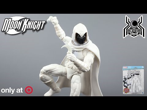 Marvel Legends Retro MOON KNIGHT Vintage Card Target Exclusive Comic Figure Review