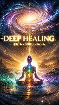 Cosmic Soul Healing 🌠 432Hz + 528Hz + 963Hz