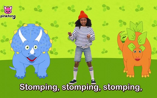 Pinkfong Songs_4K Dinosaur Parade Dinosaur Song Dance Along Kids Rhymes1080