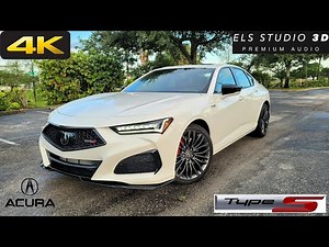 2022 Acura TLX Type S - POV Test Drive 4K (Binaural Audio) 17 Speaker ELS 3D Studio Sound System