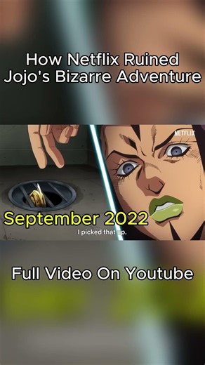 How Netflix RUINED Jojo's Stone Ocean #anime