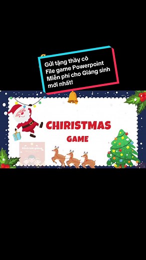 Gửi tặng thầy cô File game Powerpoint Miễn phí cho Giáng sinh mới nhất! Tải tại đây https://docs.google.com/presentation/d/19DMf8yXajqWLAe9MU59D07RHB2Ekiw4p/edit?usp=drive_link&ouid=113451728996075274203&rtpof=true&sd=true #giaovientieuhoc❤🍀 #giaovientieuhoc #powerpoint #giaovientieuhoc🍀 #baigiang #toantieuhoc #sinhviensuphamtieuhoc #lớp1 #merrychristmas #lastchristmas #noel