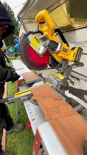 Making my own end caps @TimberTechDecking