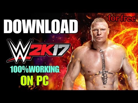 How to download wwe 2017 in pc or laptop ||gameplay||