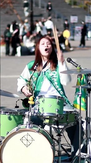 「ギザギザハートの子守歌/チェッカーズ」サックスからのドラマーリエイ2025/11/23(日)15 #drummer #drums #サックスカバー