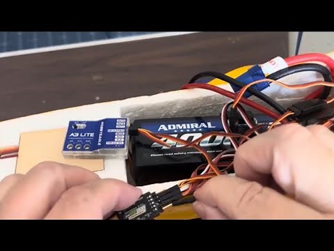 Setting up an external gyro in an FrSky X20S transmitter with Ethos - Hobby Eagle A3 Lite