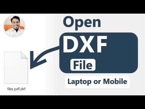 How To Open DXF File | Laptop | Computer | Mobile