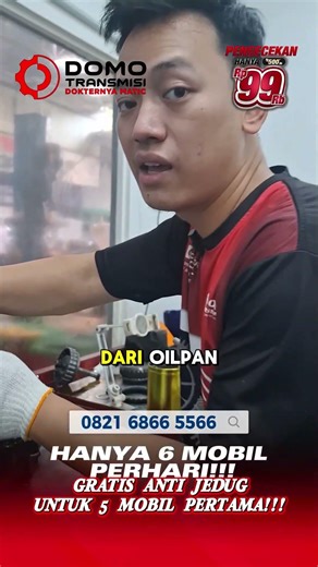 Vellfire saat masuk gigi D dan R sama sekali nggak mau jalan!! - DOMO Transmisi #bengkelmobilmatic