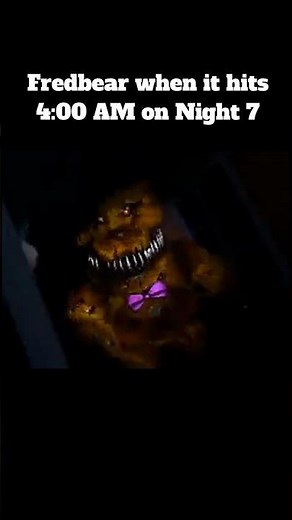 Fredbear FNAF meme