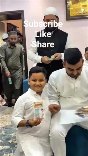 eid gathering and eidi distribution program khan family #eid2026