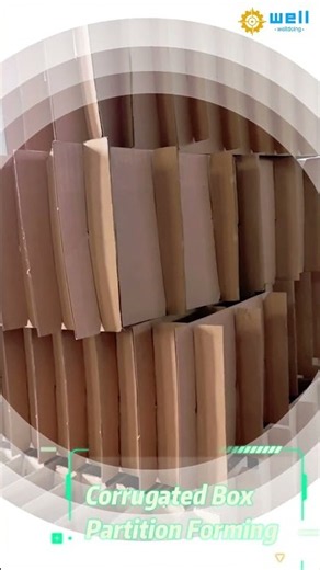 Partition Assembly Machine Working Video | High Speed Corrugated Partition Assembler #machine