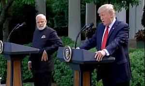 Modi meets Trump at White House, talks terror, trade, friendship amidst handshakes and hugs