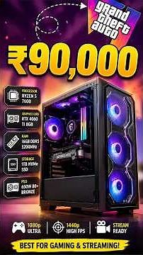 90K Gaming PC Build 🔥 Best Full Setup For Gaming & Streaming in 2026