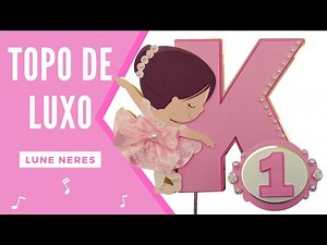 como fazer TOPO DE BOLO DE LUXO - passo a passo