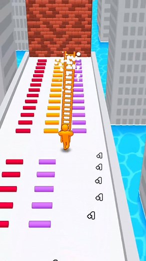 44K views · 90 reactions | 煮 Ladder Master  Funny Run 露 Gameplay Satisfying Video  #laddermaster #rungames #videogames #22 | BSH Gameplay | Facebook