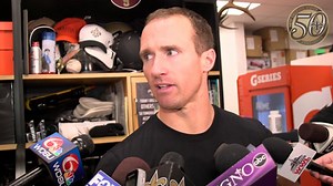 Drew Brees, "It's just part of the process"