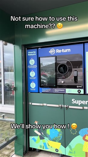 Easy Recycling at SuperValu Enfield | Deposit Return Scheme