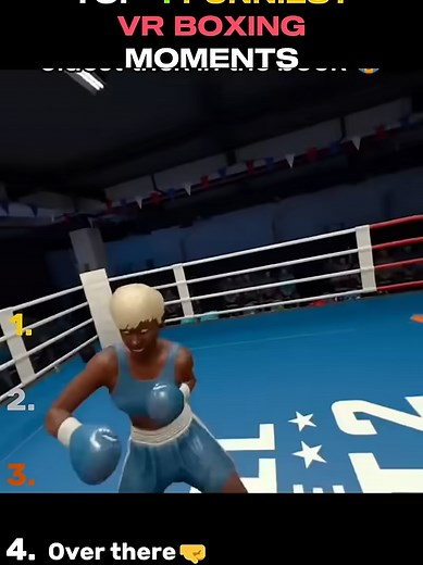 Top 4 Funniest VR Boxing Moments